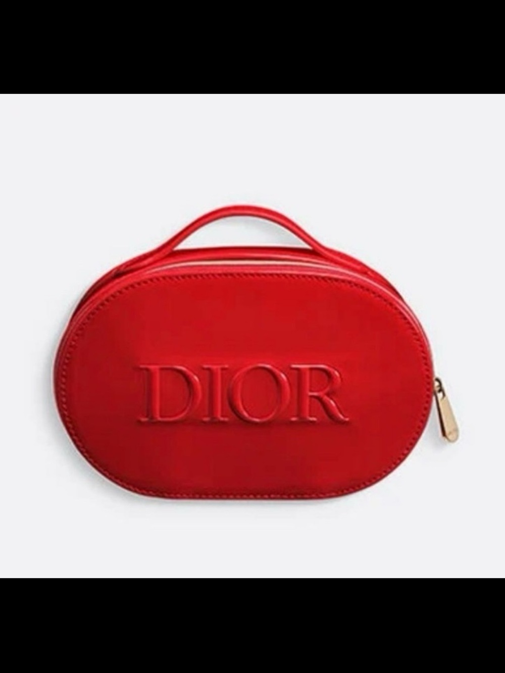 Dior Red Women's vanity beauté bag